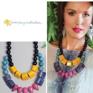Noonday Collection Organic Seed shine Tagua necklace